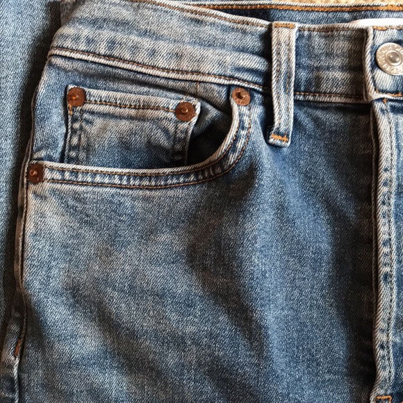 Re/Done Originals 90’s High Rise Button Fly Jeans - Picture 6 of 11